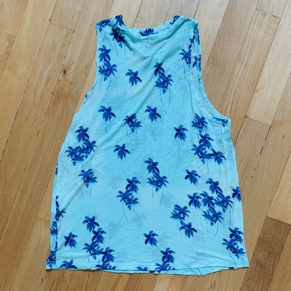 Last Chance👀 Me to We Palm Tree Tank Size Small - Picture 3 of 3